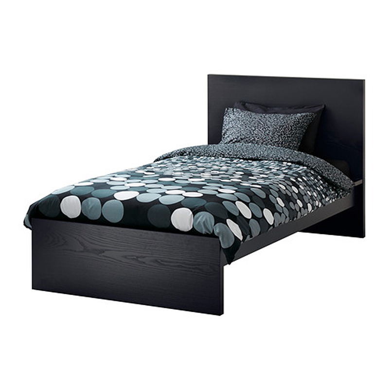 Bed, 120 cm, Black - KM-EG22-18