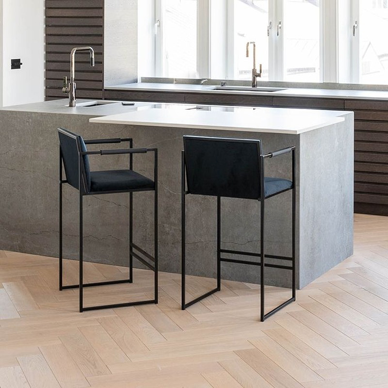 Bar Stool, 35 cm, Black - KM-EG157-43