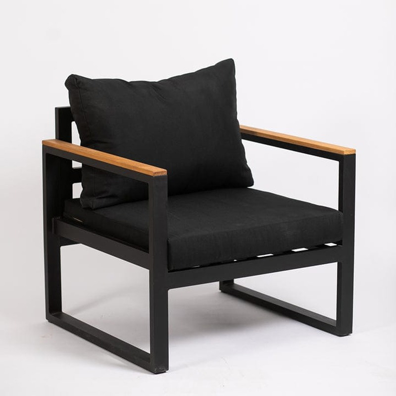 Outdoor Chair, 80 cm, Black - KM-EG157-50