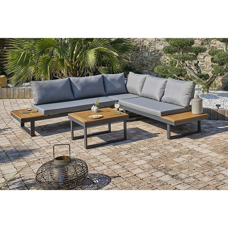 Outdoor Corner Sofa, 3 Pcs, Multiple Colors - KM-EG157-51