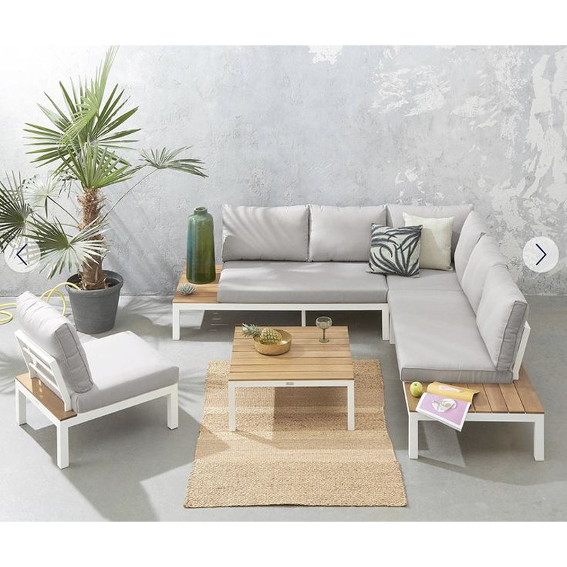 Outdoor Corner Sofa, 4 Pcs, Multiple Colors - KM-EG157-58