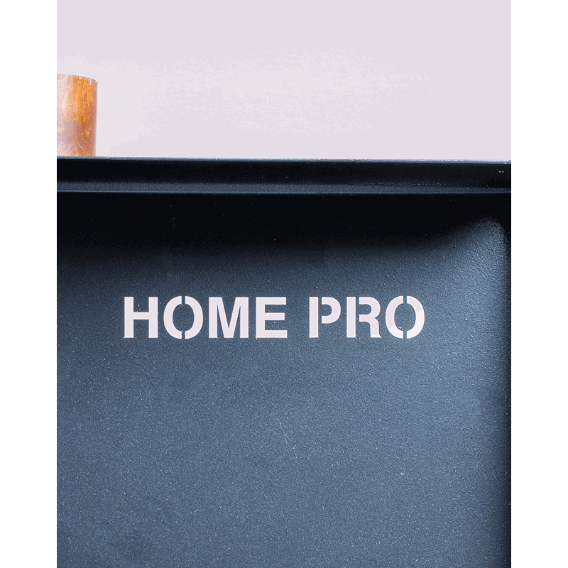 شواية خارجية، 60 سم × 40 سم، أسود - KM-EG55-497