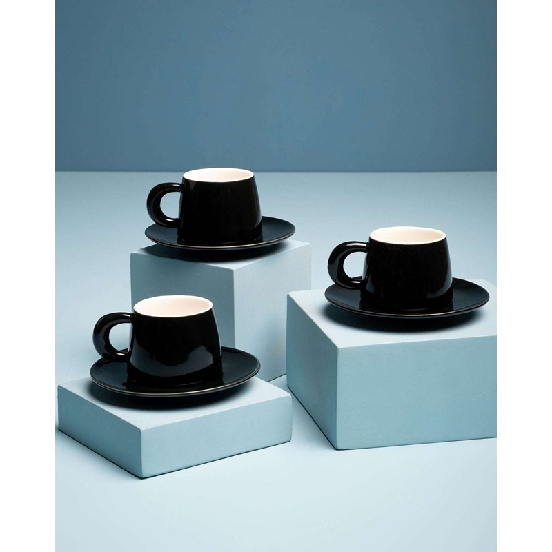 مج إسبريسو لوكس، 6 قطع، متعدد الألوان - KM-EG55-508