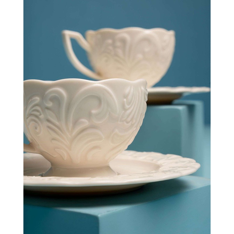 مج رويال فلاور، متعدد المقاسات، أوف وايت - KM-EG55-511