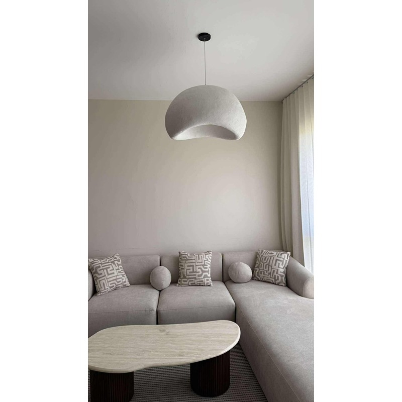 Chandelier, 50 cm, Light Grey - KM-EG148-47