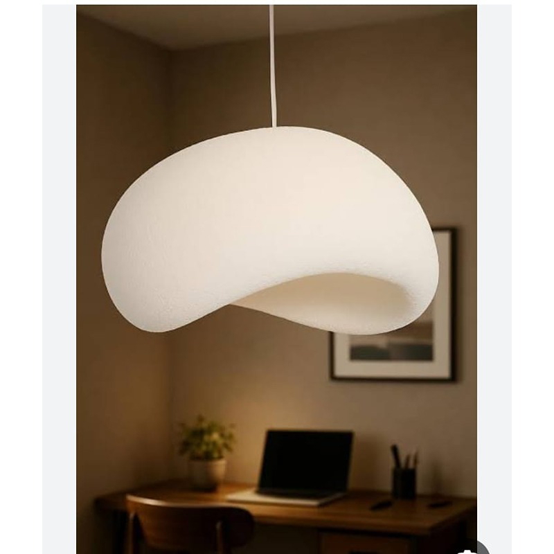 Chandelier, 50 cm, White - KM-EG148-54