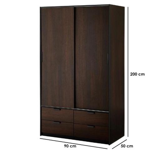 دولاب، خشبي داكن - DR10K