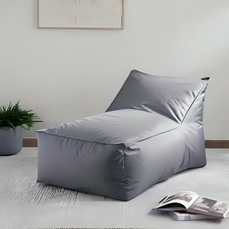 شيزلونج، 130 سم، رمادي - KM-EG166-51