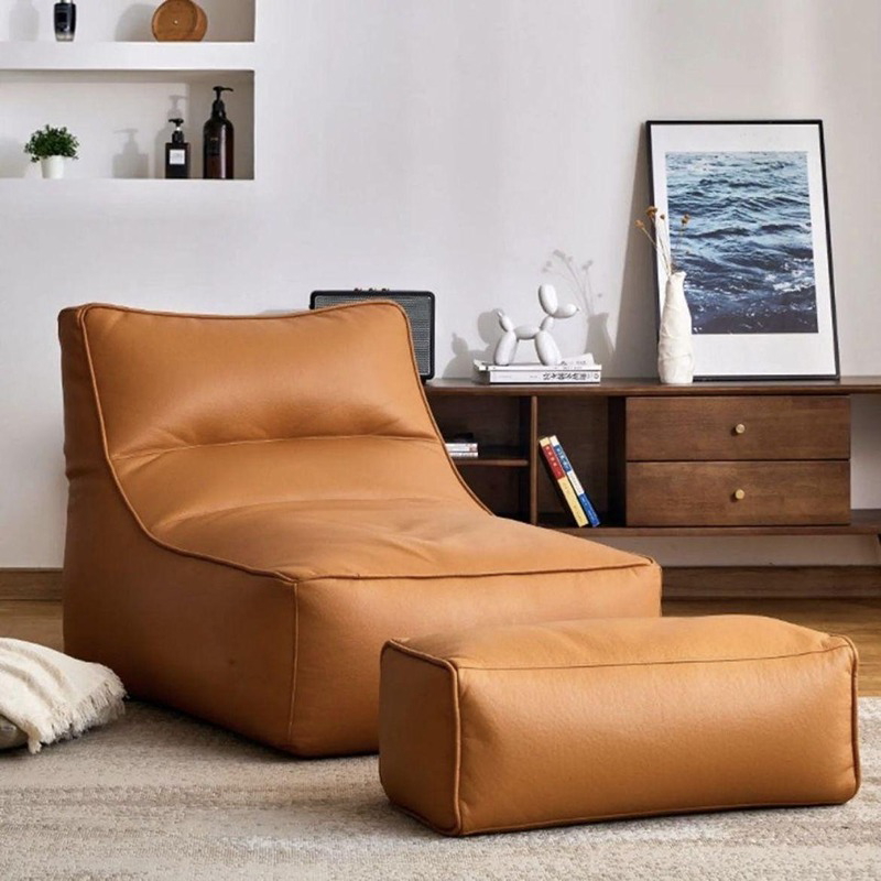 كرسي ليزي مع بوف، 70 سم، جملي - KM-EG166-54