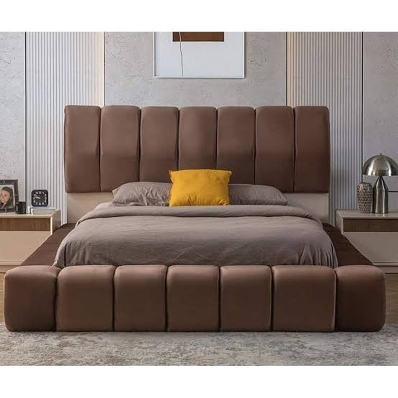 Bed, Multiple sizes, Brown - KM-EG111-98