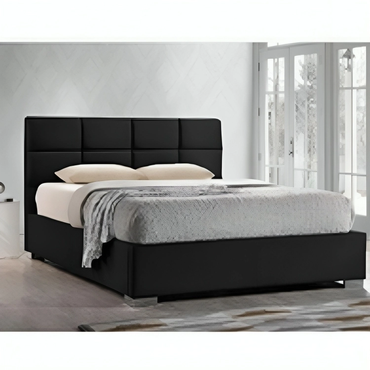 Bed, Multiple Sizes, Black - KM-EG111-64