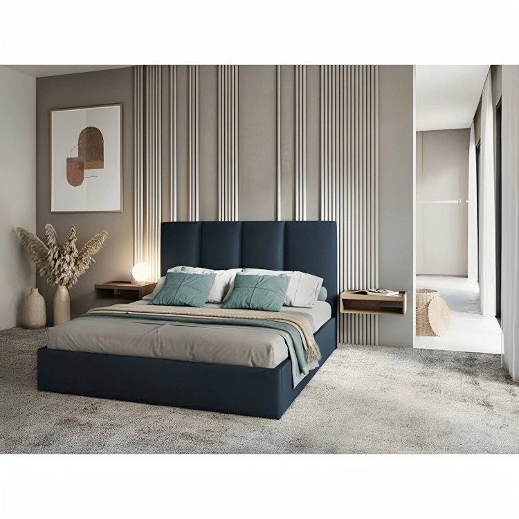 Bed, Multiple Sizes, Navy - KM-EG111-62