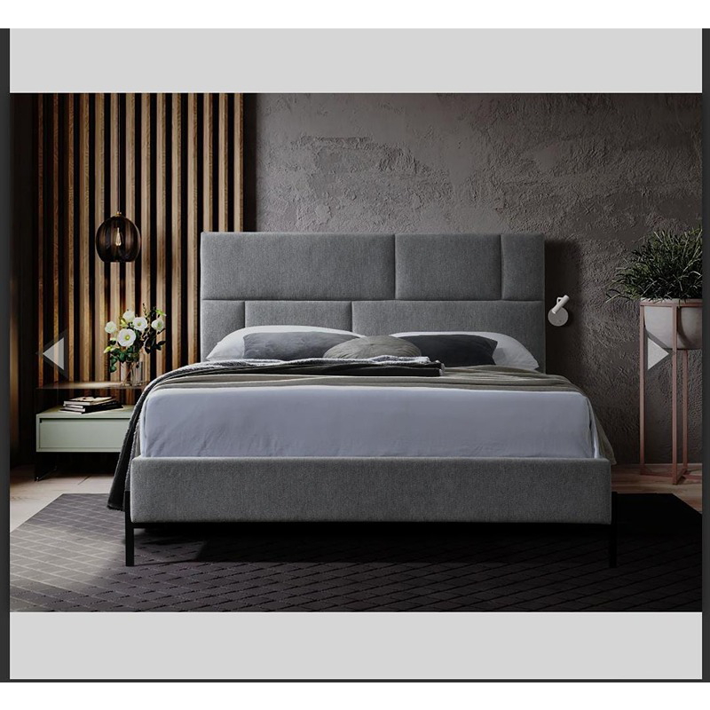 Bed, Multiple Sizes, Grey - KM-EG111-49