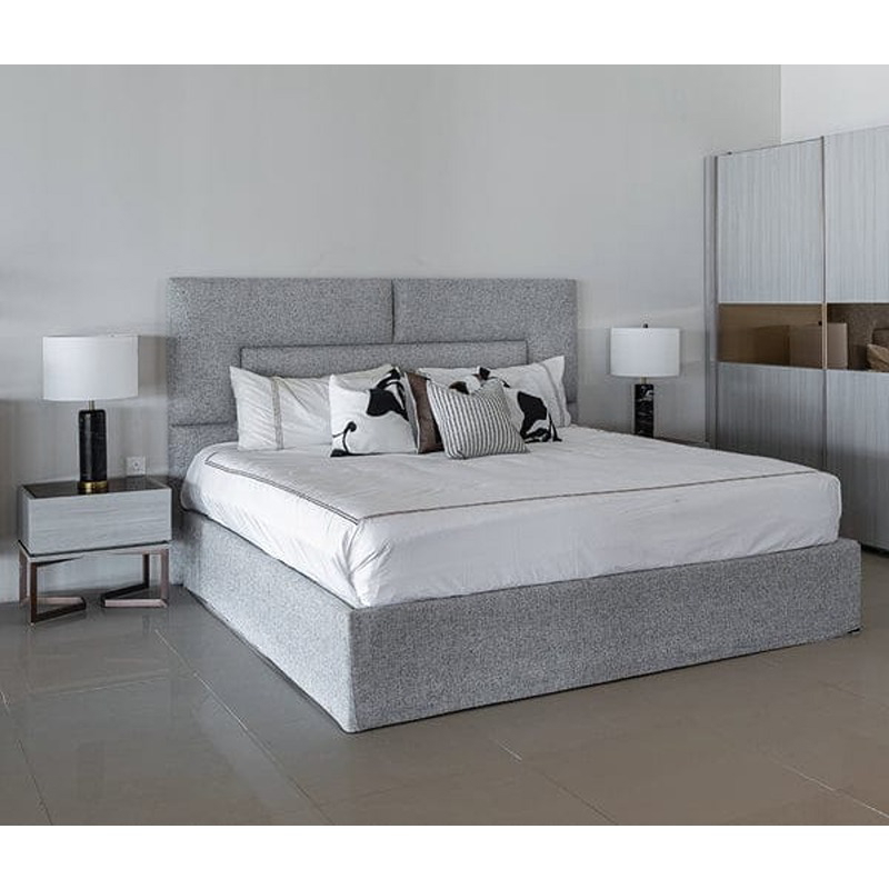 Bed, Multiple Sizes, Grey - KM-EG111-44