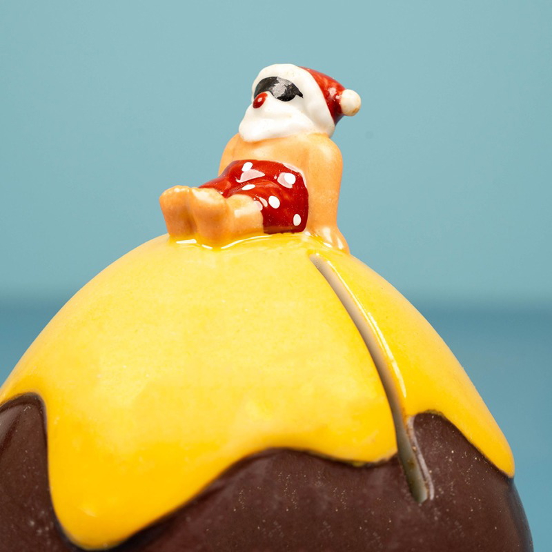 حصالة سانتا، قطعة واحدة، ألوان متعددة - KM-EG55-518