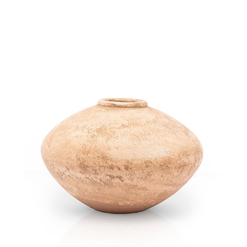 Handless Rustic Roots Vase, 25 cm, Multiple Colors - KM-EG170-07