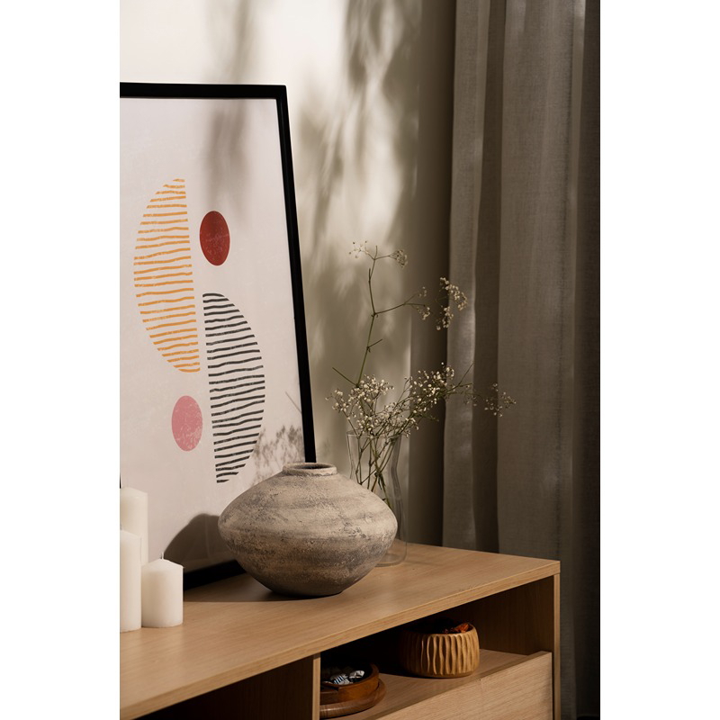 Handless Rustic Roots Vase, 25 cm, Multiple Colors - KM-EG170-07