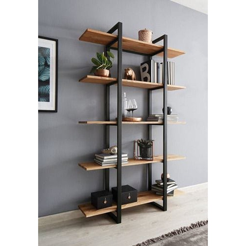 وحدة عرض، 120 سم، خشبي/أسود - KM-EG179-91