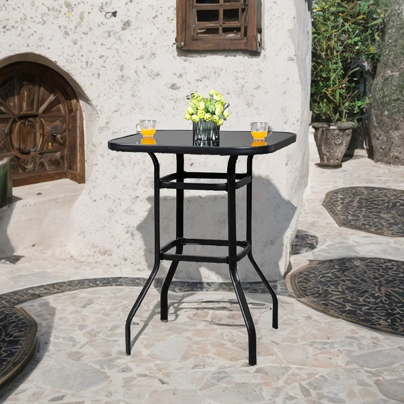 ترابيزه خارجيه, 70 سم, اسود - KM-EG180-131