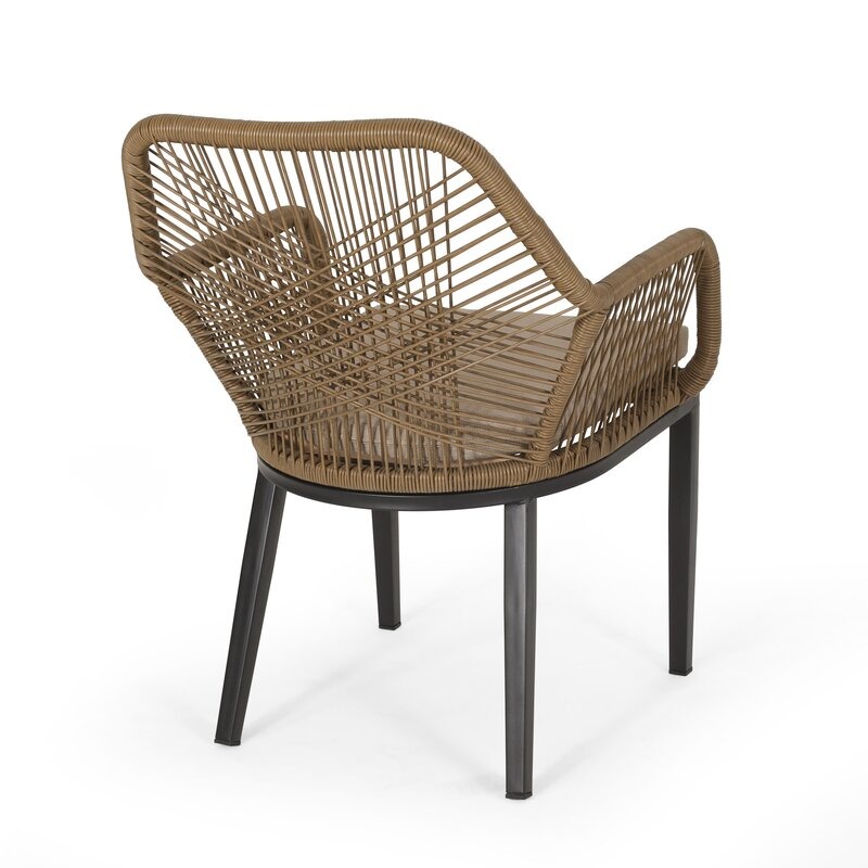 سفره خارجيه, 7 قطع, بني/ اسود - KM-EG180-120