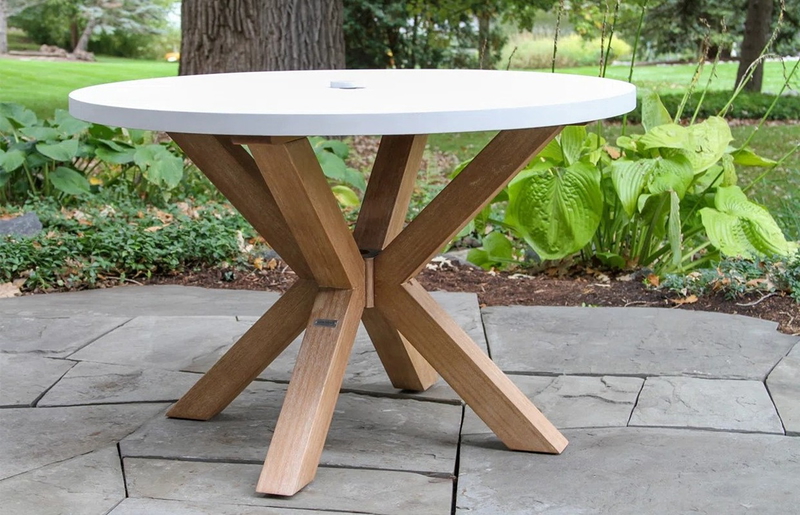 سفره خارجيه, 5 قطع, اسود/بيج - KM-EG180-125