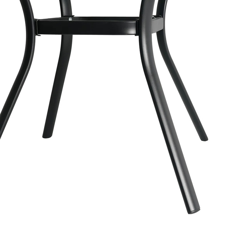 ترابيزه خارجيه, 100 سم, اسود - KM-EG180-134