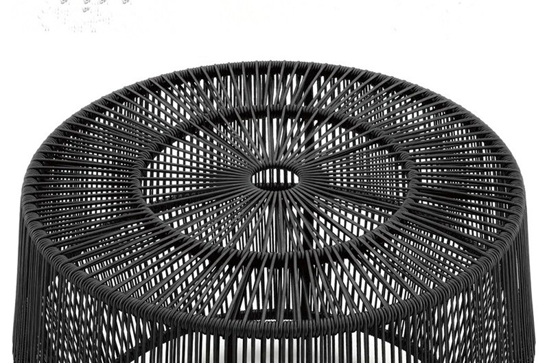 ترابيزه خارجيه, 50 سم, اسود - KM-EG180-138