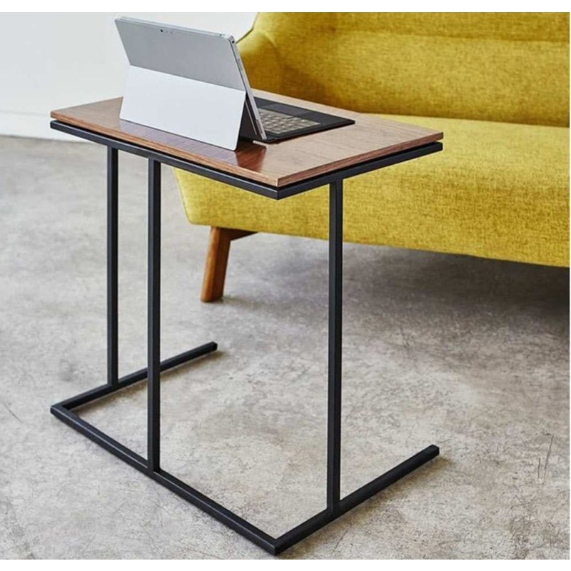 طاولة جانبية، 60 سم، خشبي/أسود - KM-EG181-21