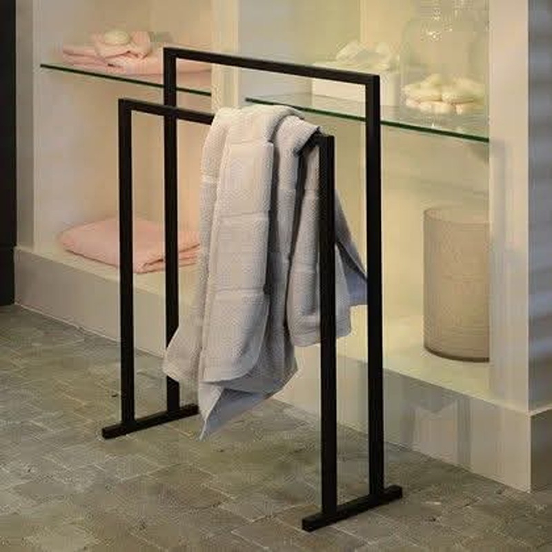 حامل فوط، 60 سم، أسود - KM-EG181-40