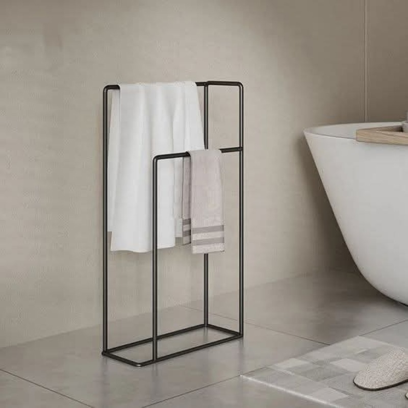 حامل فوط، 60 سم، أسود - KM-EG181-41