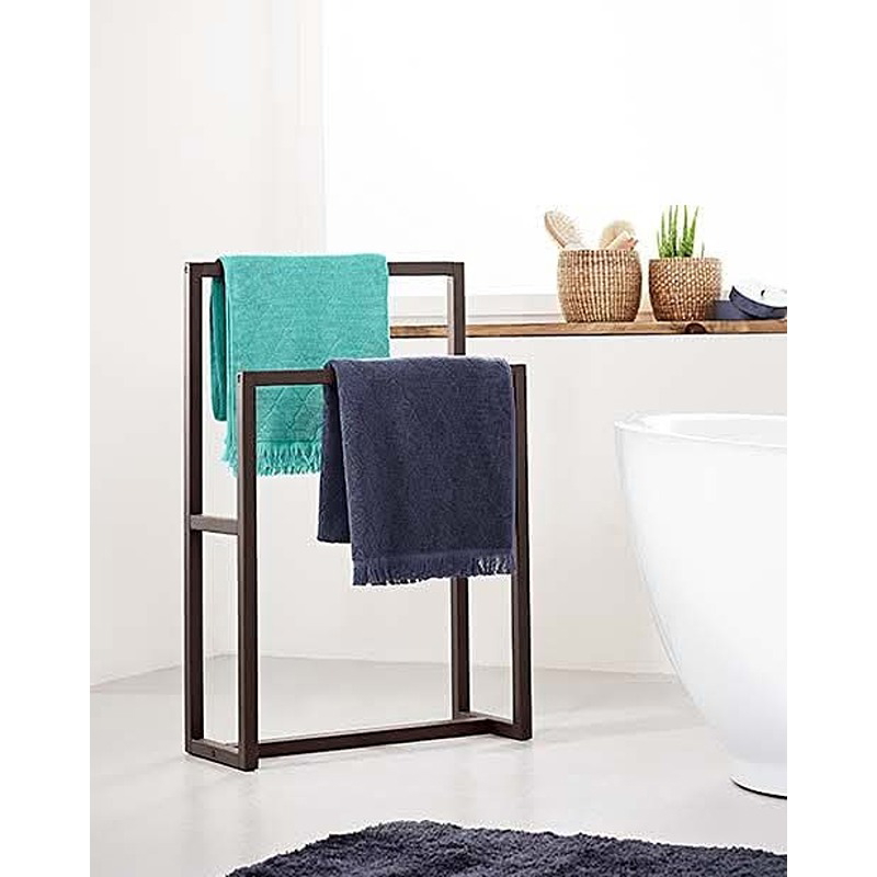 حامل فوط، 50 سم، أسود - KM-EG181-43