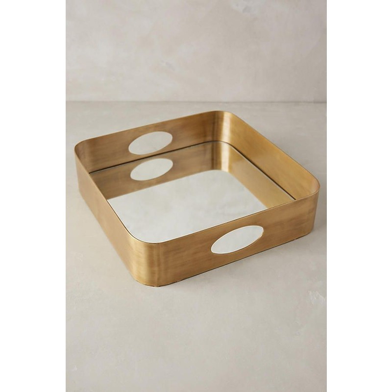 Serving Décor Tray, 45 cm, Gold - KM-EG177-39