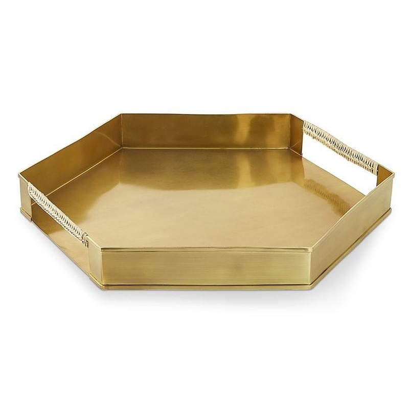 Serving Décor Tray, 45 cm, Gold - KM-EG177-40