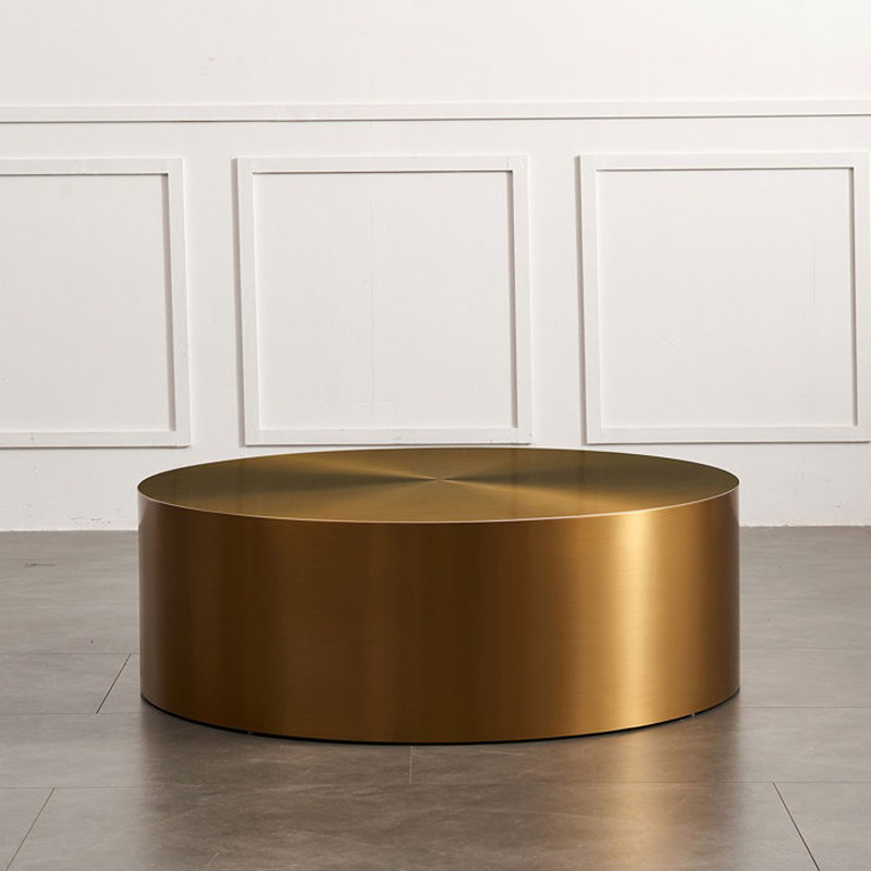 Coffee Table, 80 cm, Gold - KM-EG177-61