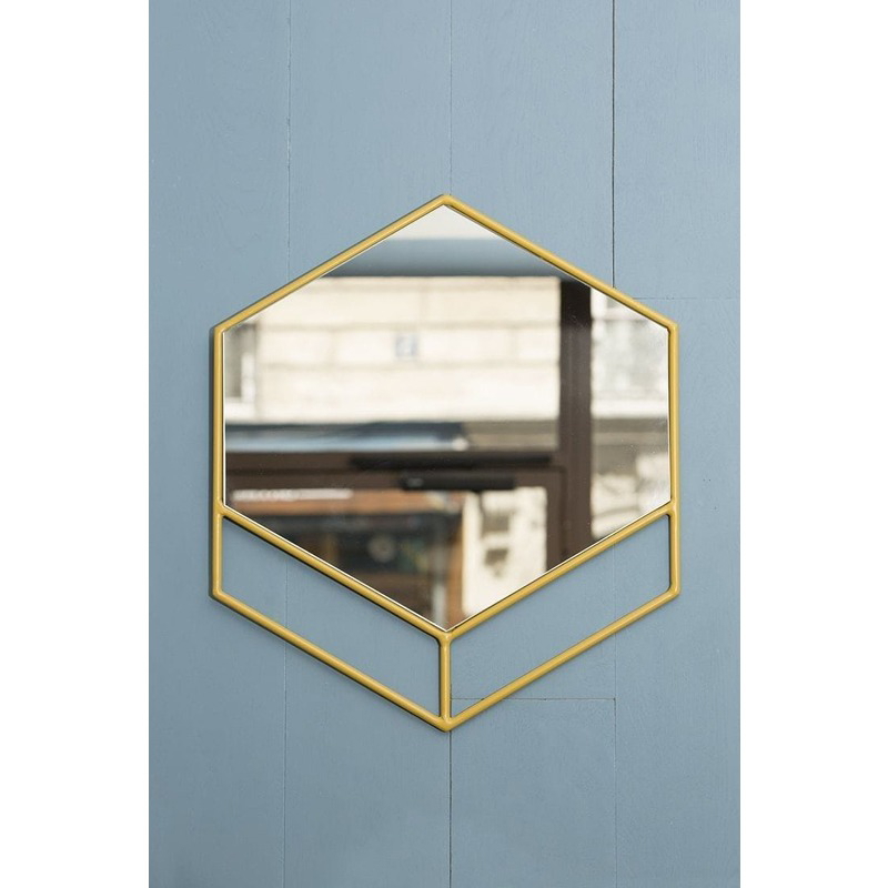 Wall Mirror, 80 cm, Gold - KM-EG177-81