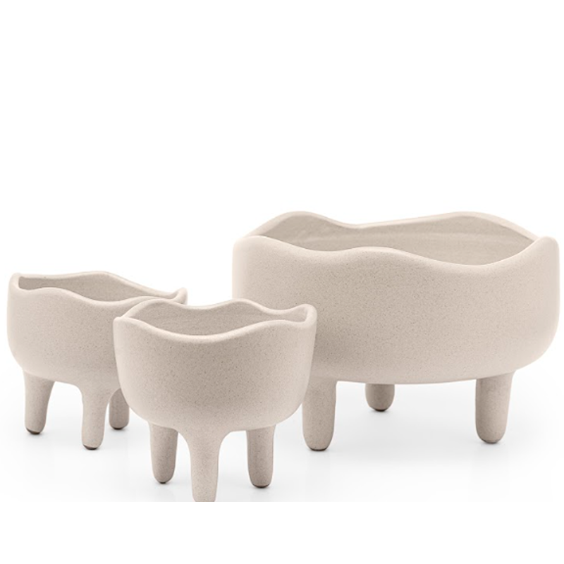 Leggy Bowls Set, 3 Pcs, Multiple Colors - KM-EG170-29