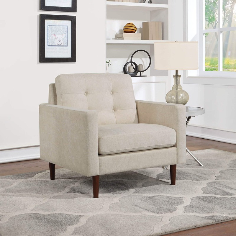 كرسى, 80 سم, اوف وايت - KM-EG178-19