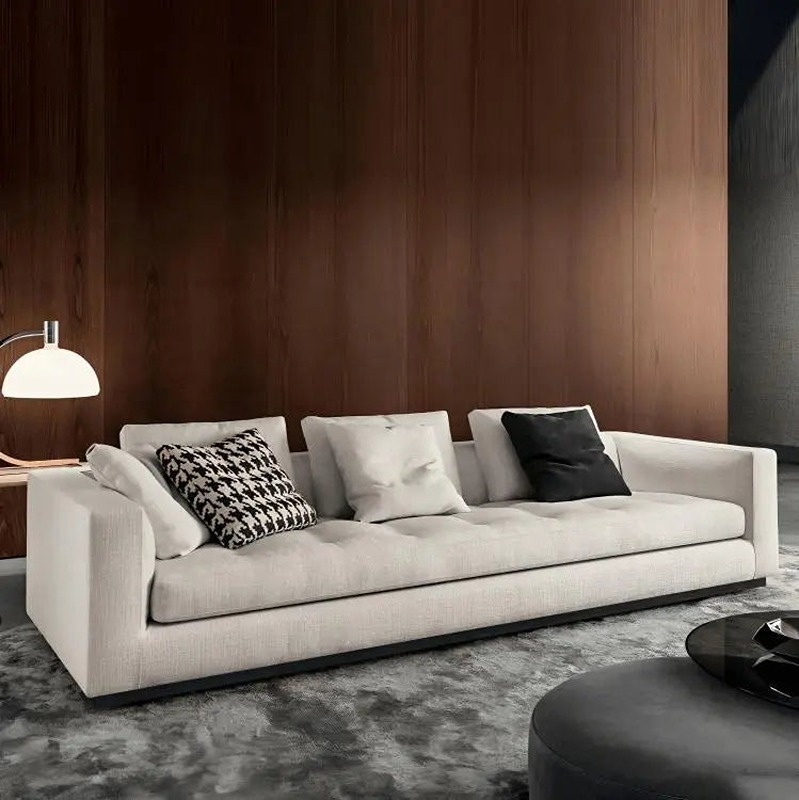 Sofa, 220 cm, Off White - KM-EG178-118