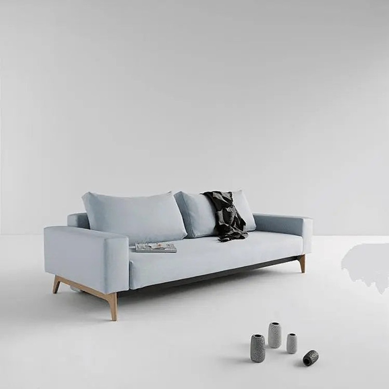 Sofa, 200 cm, Light Grey - KM-EG178-125
