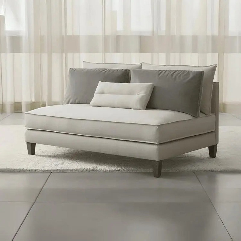Sofa, 180 cm, Light Grey - KM-EG178-131