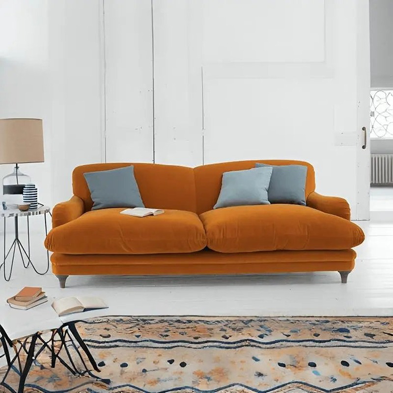 Sofa, 180 cm, Orange - KM-EG178-132