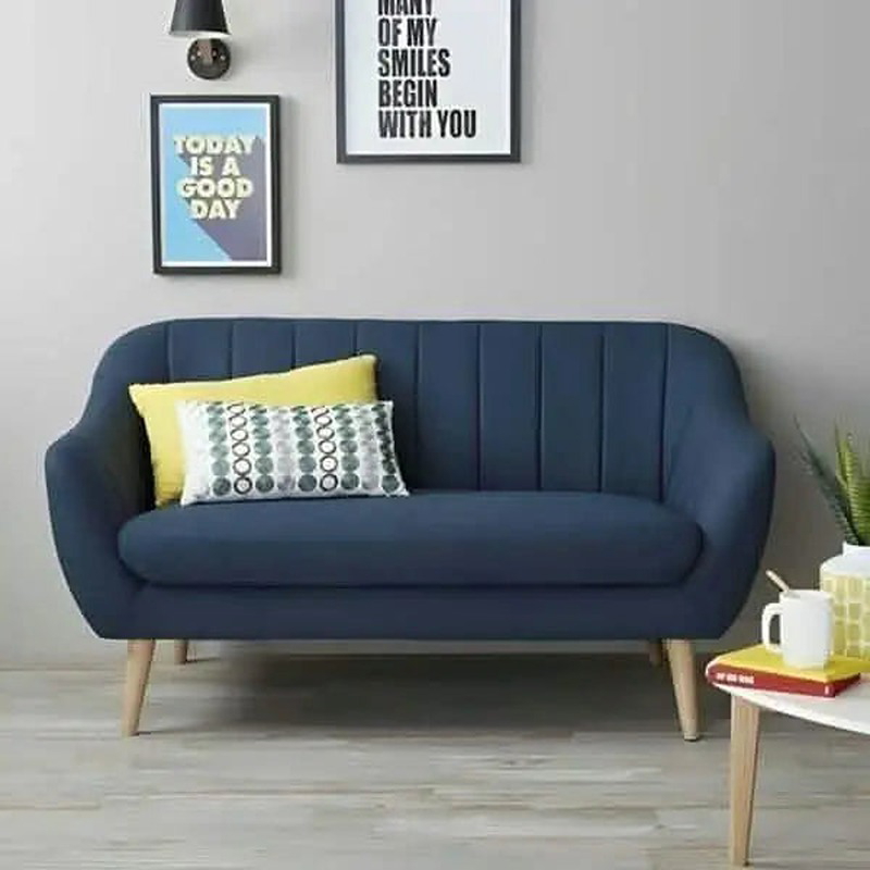 Sofa, 180 cm, Navy - KM-EG178-133