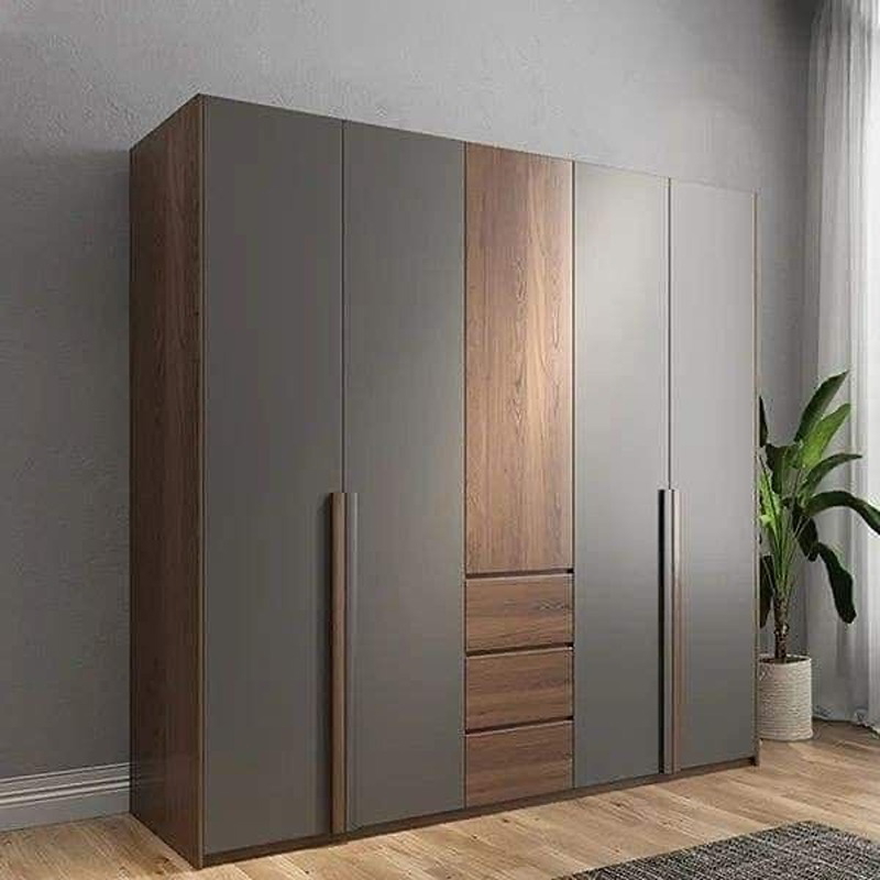 دولاب، 200 سم، بني/أسود - KM-EG140-217