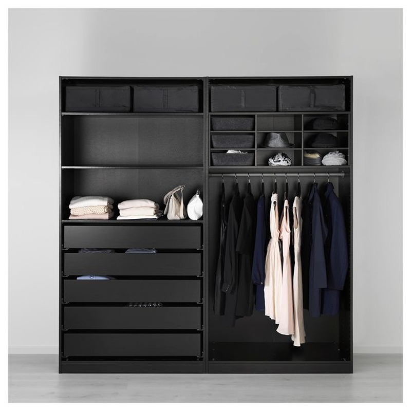 دولاب، 160 سم، أسود - KM-EG140-225