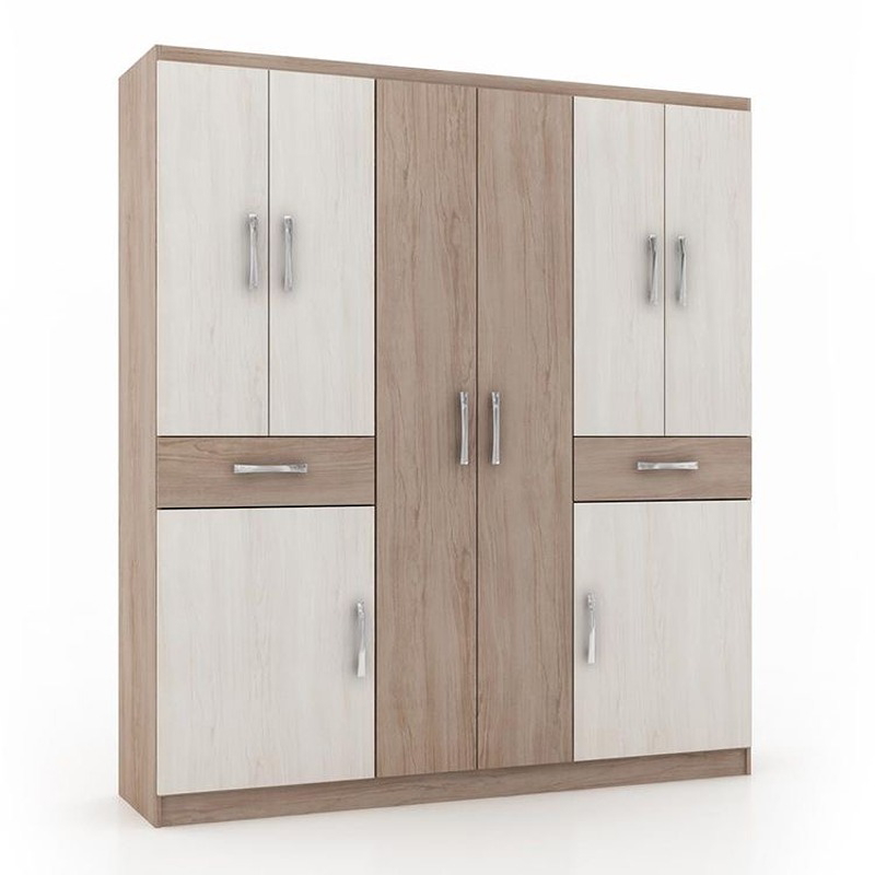 دولاب، 180 سم، خشبي/أوف وايت - KM-EG140-227