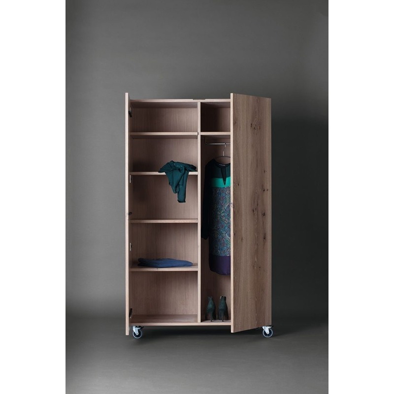 دولاب، 100 سم، خشبي - KM-EG140-231