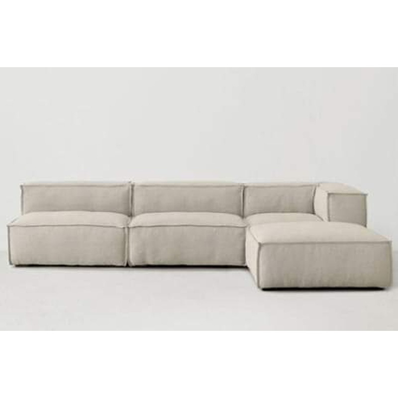 Corner Sofa, 240 × 180 cm, Off White - KM-EG117-69