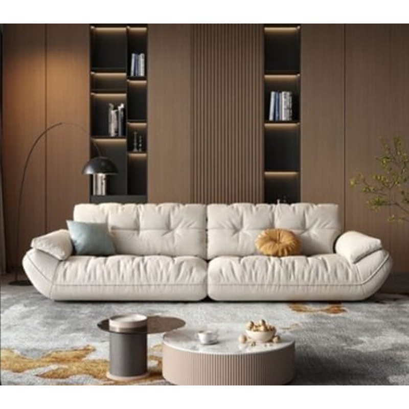 Sofa, 220 cm, Off White - KM-EG117-79