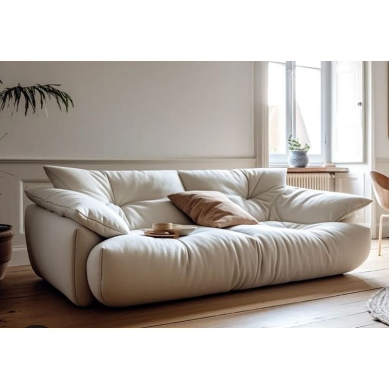 Sofa, 220 cm, Off White - KM-EG117-86