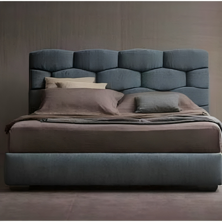 Bed, Multiple Sizes, Teal - KM-EG117-67
